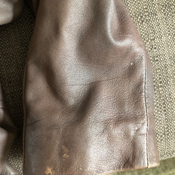 Ruggier 1969 taupe leather jacket 42 - Picture 4 of 6